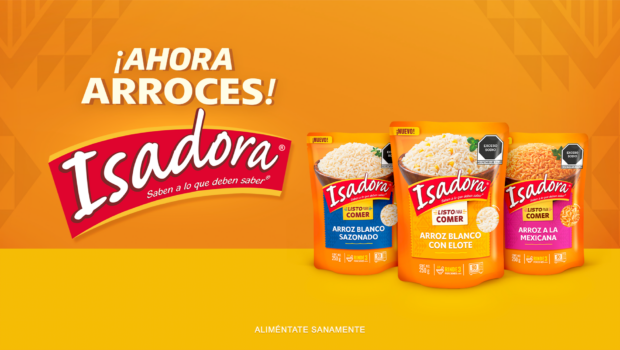 Isadora, los frijoles refritos #1 en bolsa de México, comparte el lanzamiento de su última innovación: los nuevos arroces Isadora. El arroz, una de las guarniciones más populares en la […]