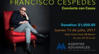 Un “Concierto con Causa” con Francisco Céspedes, es el primer evento musical que realiza la Fundación de Agentes Aduanales para la Asistencia Infantil, A.C. (Fundación CAAAREM) con el objetivo de […]